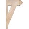 Ekena Millwork Traditional Arts & Crafts Smooth Outlooker, Douglas Fir, 7 1/2"W x 18"D x 30"H OUT08X18X30TRA03SDF - alternate 3